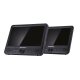 SILVERCREST® Tragbarer DVD-Player »SPDP 18 A1«, mit 2 Bildschirmen - B-Ware