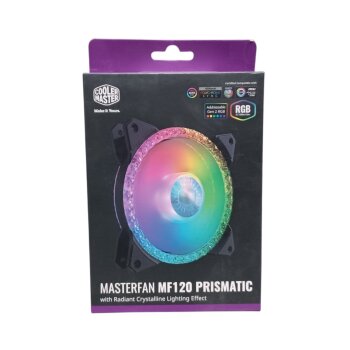 Cooler Master Lüfter MF120 Prismatic, 120 mm, schwarz - B-Ware neuwertig