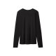 esmara® Damen Thermo-Unterziehshirt (Schwarz, L(44/46)) - B-Ware neuwertig