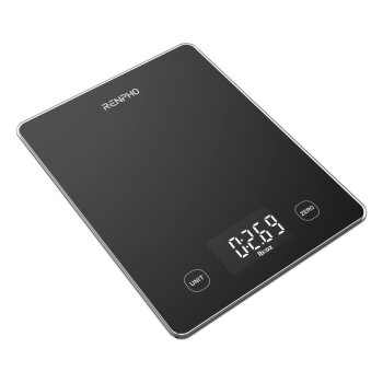 Renpho Küchenwaage Calibra T001, schwarz - B-Ware...