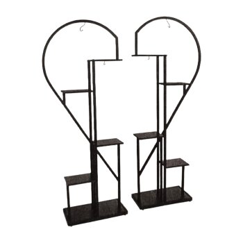 Ribelli Pflanzenständer, Herz, schwarz - B-Ware sehr...