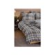 LIVARNO® Feinbiber-Bettwäsche, 135 x 200 cm (Grau) - B-Ware sehr gut