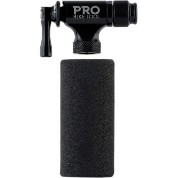 PRO BIKE TOOL Fahrradpumpe CO2 Kartuschenpumpe, ohne Kartusche, schwarz - B-Ware sehr gut