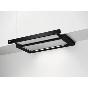 AEG Flachschirmhaube DPE5660B, schwarz - B-Ware...