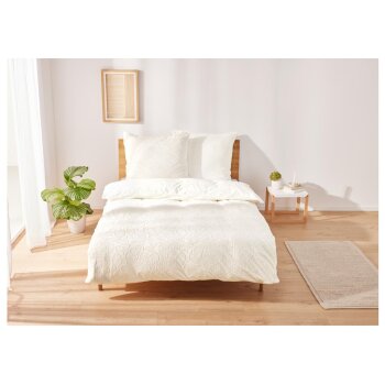 LIVARNO home Plüsch-Bettwäsche, in...