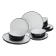 Creatable Geschirrset »Nordic Cool Black«, 16-teilig / 12-teilig (12-teiliges Teller Set) - B-Ware sehr gut