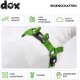 DDOXX Hundegeschirr Nylon, Step-In, verstellbar, S, grün - B-Ware gut