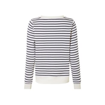 ESMARA® Damen Sweatpullover, mit Frottee-Print (Weiß, L(44/46)) - B-Ware neuwertig