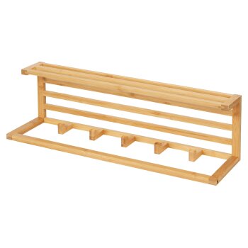 Wenko Bambus-Küchenorganizer (Bambus Wandregal mit...