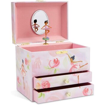 Jewelkeeper Schmuckschatulle, mit Spieluhr, Ballerina und...
