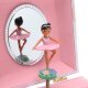 Jewelkeeper Schmuckschatulle, mit Spieluhr, Ballerina und Rosen - B-Ware Transportschaden Kosmetisch