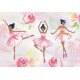 Jewelkeeper Schmuckschatulle, mit Spieluhr, Ballerina und Rosen - B-Ware Transportschaden Kosmetisch