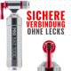 PRO BIKE TOOL CO2-Kartuschenpumpe, passt auf Presta & Schrader Ventile, ohne CO2 Kartuschen, titan - B-Ware sehr gut