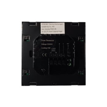 Perobe Temperaturregler Digital, Typ Touch Screen Black - B-Ware neuwertig