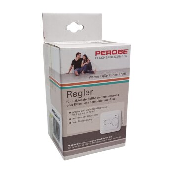 Perobe Temperaturregler Analog für elektrische...