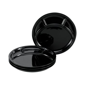 Creatable Fondue und Grill-Teller UNIVERSAL Porzellan 4...