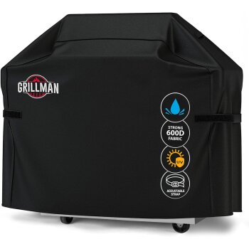 Grillman Grill-Abdeckhaube, 147 x 61 x 122 cm, schwarz -...
