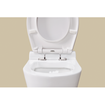LIVARNO® WC-Sitz, aus Duroplast, mit Absenkautomatik, Fische - B-Ware sehr gut