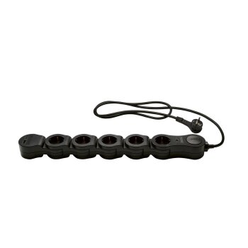 TRONIC® Steckdosenleiste wendig inkl USB...