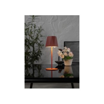 LIVARNO home LED-Akku-Tischleuchte, 1,4 W (Rot) - B-Ware neuwertig