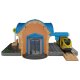 LUPILU® Lokschuppen / Bahnhof / Weichenhäuschen / Verladestation, 13-teilig / 8-teilig / 4-teilig / 15-teilig (Bahnhof) - B-Ware neuwertig