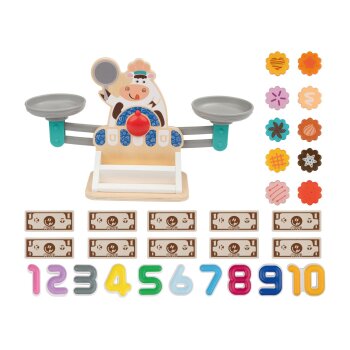 lupilu® Motorikspielzeug, aus Holz, Waage - B-Ware neuwertig