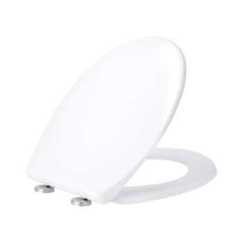 LIVARNO® Toilettensitz, aus Duroplast, mit Absenkautomatik, weiß - B-Ware neuwertig