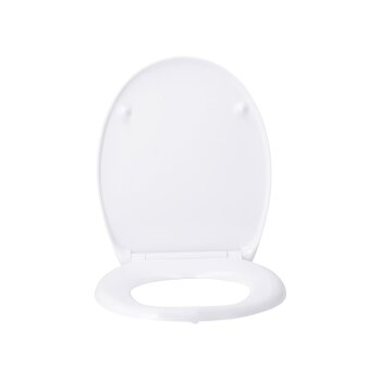 LIVARNO® Toilettensitz, aus Duroplast, mit Absenkautomatik, weiß - B-Ware neuwertig