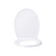 LIVARNO® Toilettensitz, aus Duroplast, mit Absenkautomatik, weiß - B-Ware neuwertig