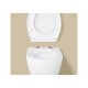 LIVARNO® Toilettensitz, aus Duroplast, mit Absenkautomatik, weiß - B-Ware neuwertig