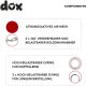 DDOXX Hundeleine Air Mesh, 3fach verstellbar, XS - 1,0 x 200 cm, rot - B-Ware sehr gut