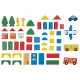 lupilu® Spieltrommel-Sortiment Stadt/Bunte Bausteine/Meereswelt (Stadt) - B-Ware sehr gut