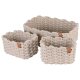 LIVARNO® Aufbewahrungskorb-Set, 3-teilig - B-Ware