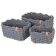 LIVARNO® Aufbewahrungskorb-Set, 3-teilig - B-Ware