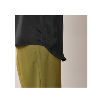 esmara® Damen Bluse in matter Satin-Qualität (Schwarz, 40) - B-Ware neuwertig