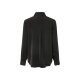 esmara® Damen Bluse in matter Satin-Qualität (Schwarz, 40) - B-Ware neuwertig
