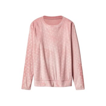 esmara® Damen-Pyjama, aus Velours, M, rosa - B-Ware...