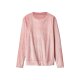 esmara® Damen-Pyjama, aus Velours, M, rosa - B-Ware neuwertig