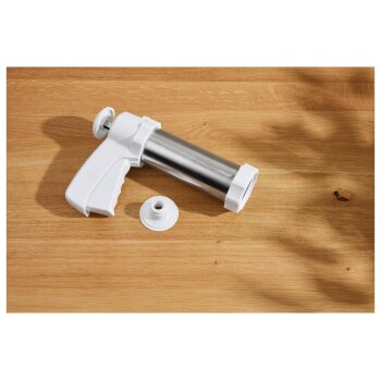 SILVERCREST® Gebäckpresse / Spritzbeutel-Set (Gebäckpresse) - B-Ware neuwertig