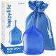 HappyPo Menstruationstasse, 20ml, blau - B-Ware sehr gut