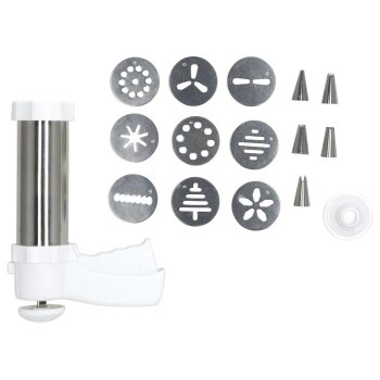SILVERCREST® Gebäckpresse / Spritzbeutel-Set - B-Ware