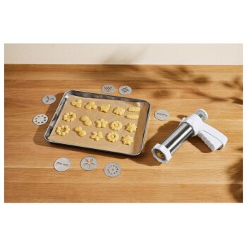 SILVERCREST® Gebäckpresse / Spritzbeutel-Set - B-Ware