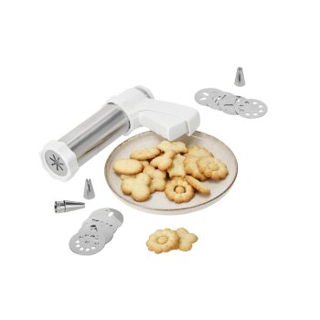 SILVERCREST® Gebäckpresse / Spritzbeutel-Set - B-Ware