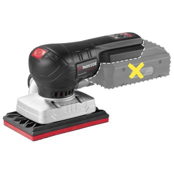 PARKSIDE PERFORMANCE® Akku-Schleifgeräte, 20V Akku-Schwingschleifer PAMPS 20-Li A2, ohne Akku und Ladegerät - B-Ware sehr gut