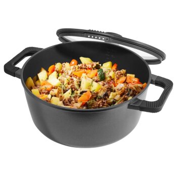 SILVERCREST® Aluguss-Kochtopf, Ø 28 cm - B-Ware neuwertig