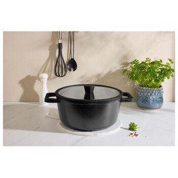 SILVERCREST® Aluguss-Kochtopf, Ø 28 cm - B-Ware neuwertig