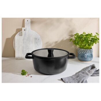 SILVERCREST® Aluguss-Kochtopf, Ø 28 cm - B-Ware neuwertig