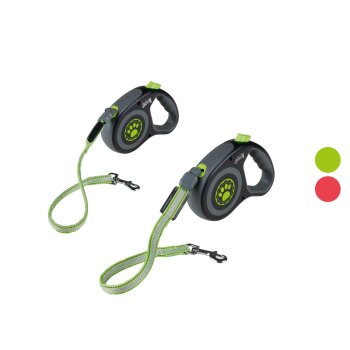 zoofari® Hundeleine mit Rückzugsmechanismus und...