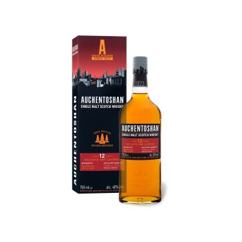 AUCHENTOSHAN Lowland Single Malt Scotch Whisky 12 Jahre...