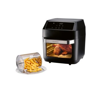 SILVERCREST® KITCHEN TOOLS 9-in-1 Heißluftfritteuse SHF 1800 C1, 1800 W - B-Ware Transportschaden Kosmetisch